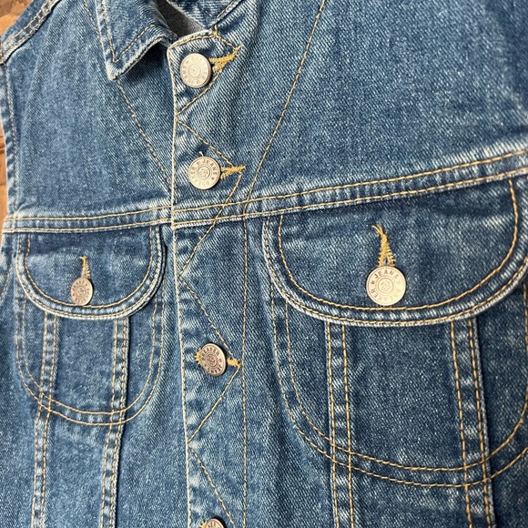 Vintage Breaker Jeans Denim Vest - Picture 2 of 4